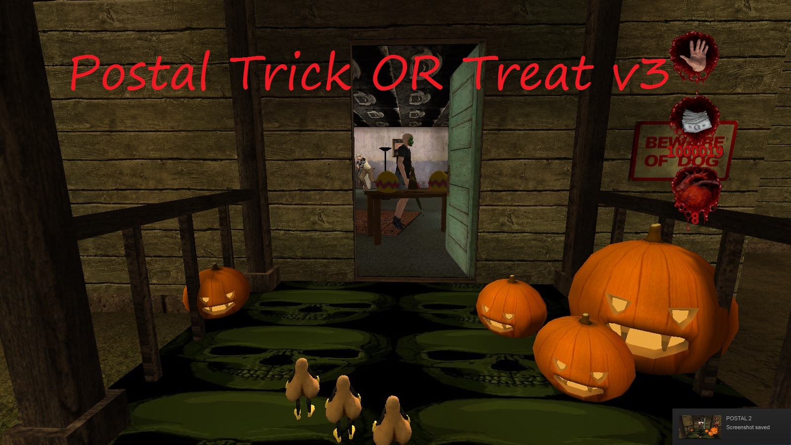 A Postal 2 mod I made called: POSTAL Trick OR Treat v3